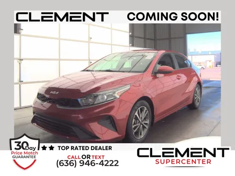 Red 2022 Kia Forte LXS for sale in Florissant, MO