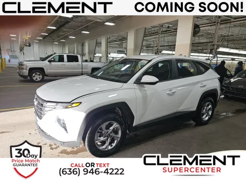 White 2023 Hyundai Tucson SE for sale in Florissant, MO