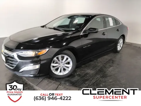 Black 2022 Chevrolet Malibu LT for sale in Florissant, MO