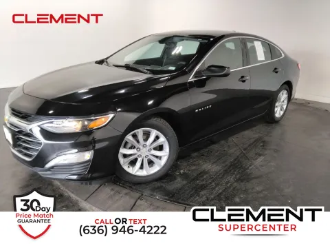 Black 2022 Chevrolet Malibu LT for sale in Florissant, MO