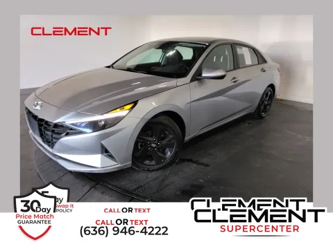 Silver 2021 Hyundai Elantra SEL for sale in Florissant, MO