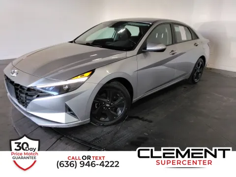 Silver 2021 Hyundai Elantra SEL for sale in Florissant, MO