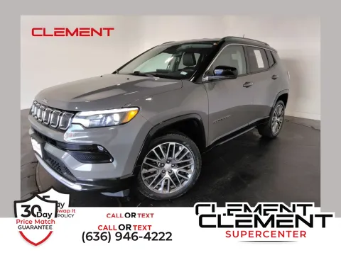 Gray 2022 Jeep Compass Limited for sale in Florissant, MO