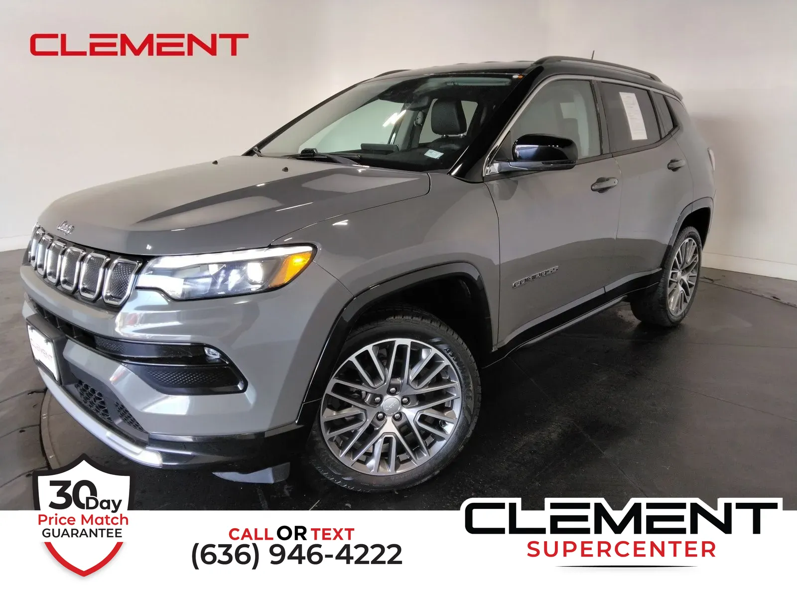 Gray 2022 Jeep Compass Limited for sale in Florissant, MO