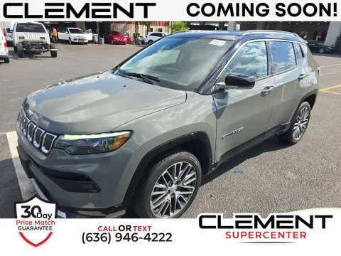 Gray 2022 Jeep Compass Limited for sale in Florissant, MO