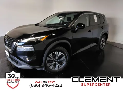 Black 2022 Nissan Rogue SV for sale in Florissant, MO