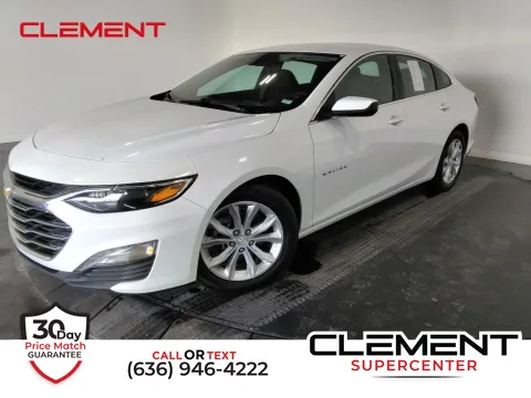 White 2023 Chevrolet Malibu LT for sale in Florissant, MO
