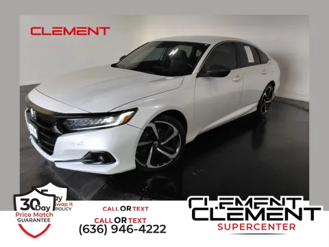 White 2022 Honda Accord Sport for sale in Florissant, MO