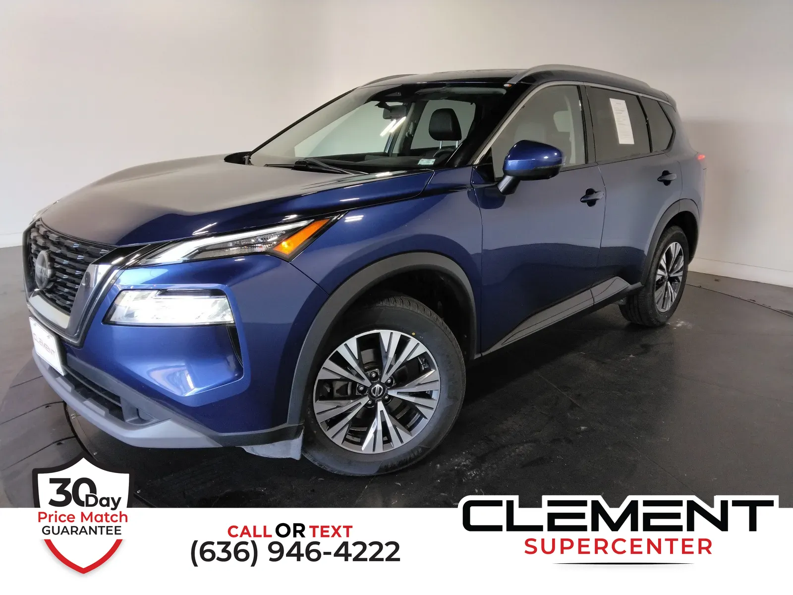 Blue 2021 Nissan Rogue SV for sale in Florissant, MO