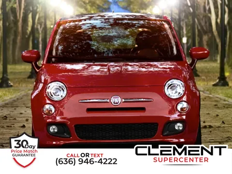 Blue 2015 Fiat 500 Pop for sale in Florissant, MO