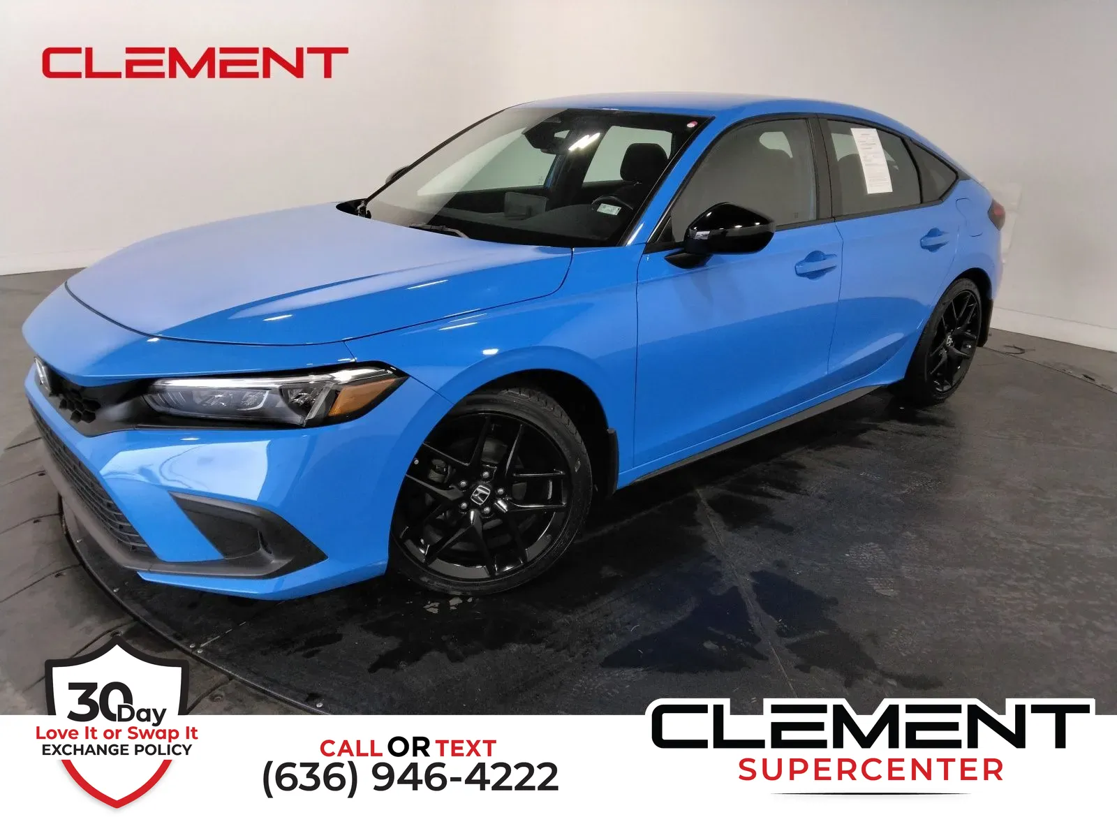 Blue 2024 Honda Civic Sport for sale in Florissant, MO