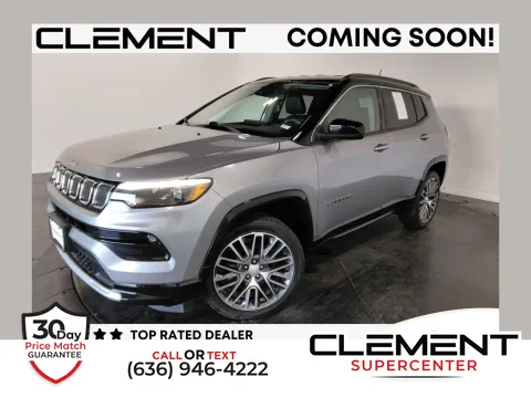 Silver 2022 Jeep Compass Limited for sale in Florissant, MO