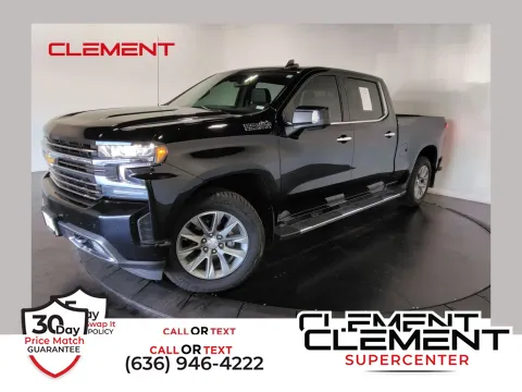 Black 2022 Chevrolet Silverado 1500 LTD High Country for sale in Florissant, MO