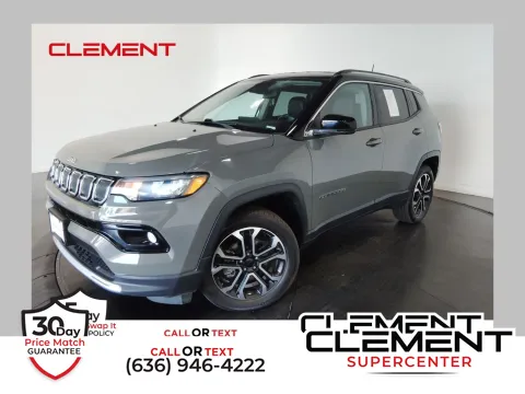 Gray 2022 Jeep Compass Limited for sale in Florissant, MO