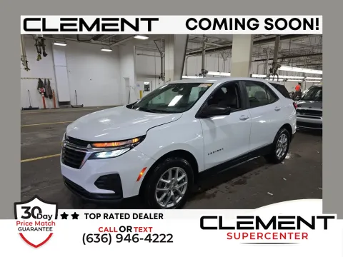 White 2022 Chevrolet Equinox LS for sale in Florissant, MO