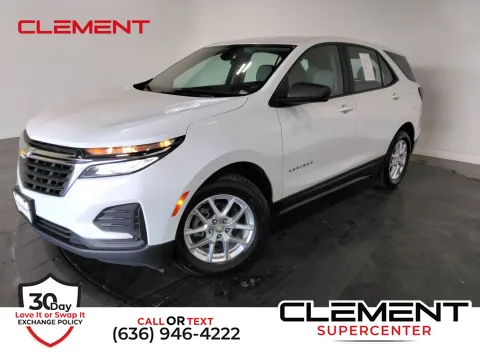 White 2022 Chevrolet Equinox LS for sale in Florissant, MO