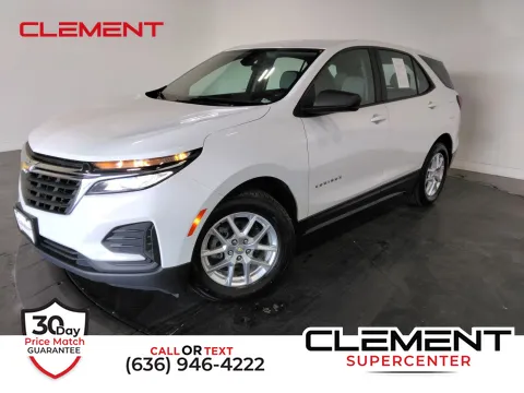 White 2022 Chevrolet Equinox LS for sale in Florissant, MO