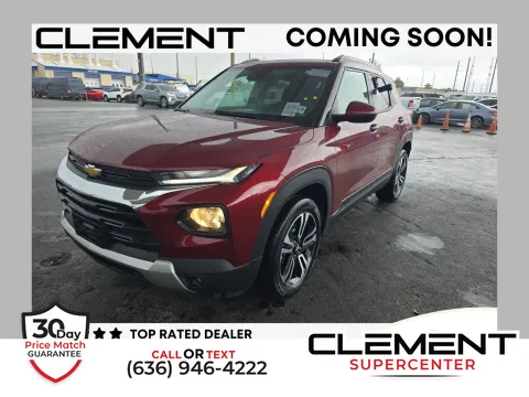 Red 2023 Chevrolet TrailBlazer LT for sale in Florissant, MO