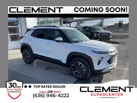 White 2025 Chevrolet TrailBlazer LT for sale in Florissant, MO