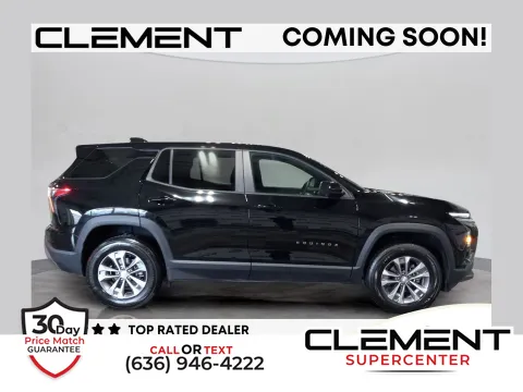 Black 2025 Chevrolet Equinox LT for sale in Florissant, MO