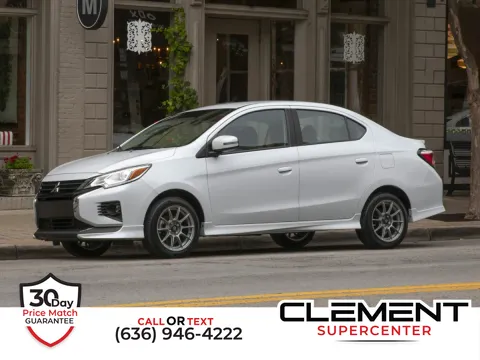Silver 2024 Mitsubishi Mirage G4 ES for sale in Florissant, MO