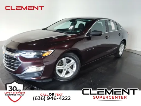 Black 2020 Chevrolet Malibu LS for sale in Florissant, MO