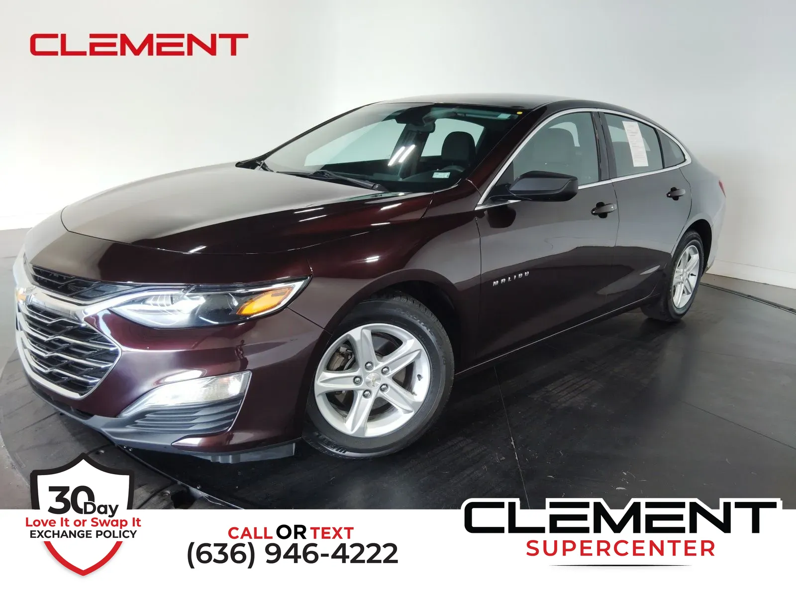 Black 2020 Chevrolet Malibu LS for sale in Florissant, MO