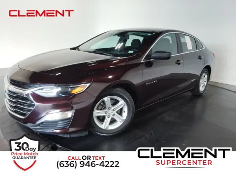 Black 2020 Chevrolet Malibu LS for sale in Florissant, MO