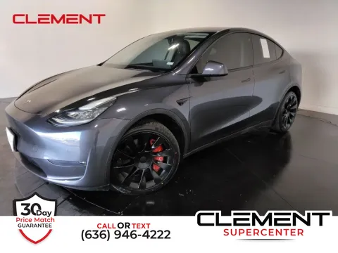 Silver 2021 Tesla Model Y Long Range for sale in Florissant, MO
