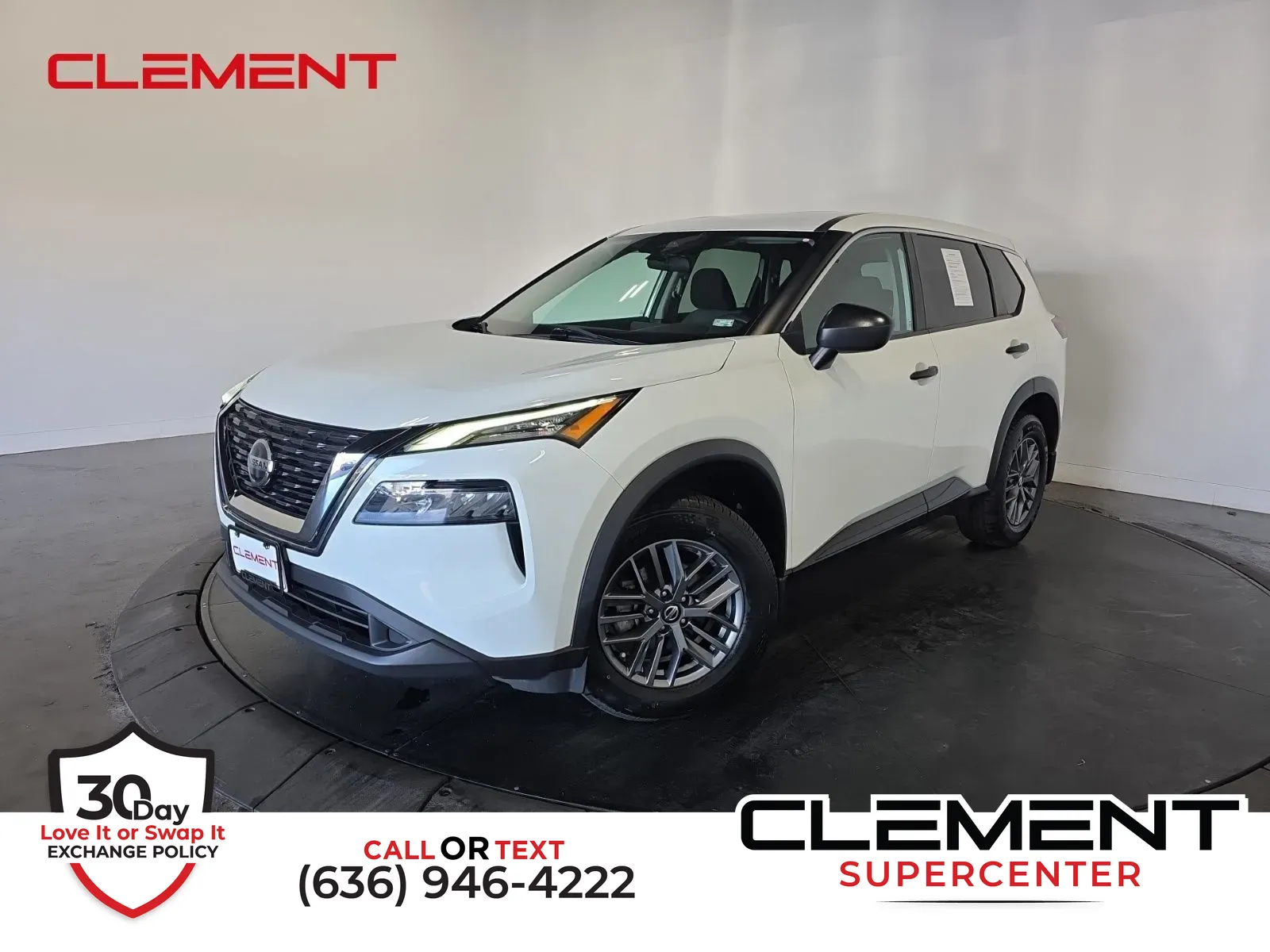 White 2021 Nissan Rogue S for sale in Florissant, MO