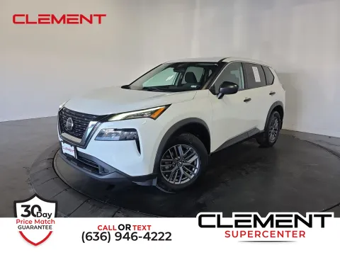 White 2021 Nissan Rogue S for sale in Florissant, MO