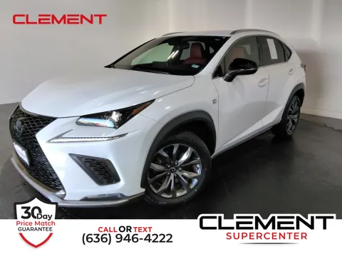 White 2018 Lexus NX 300 F Sport for sale in Florissant, MO