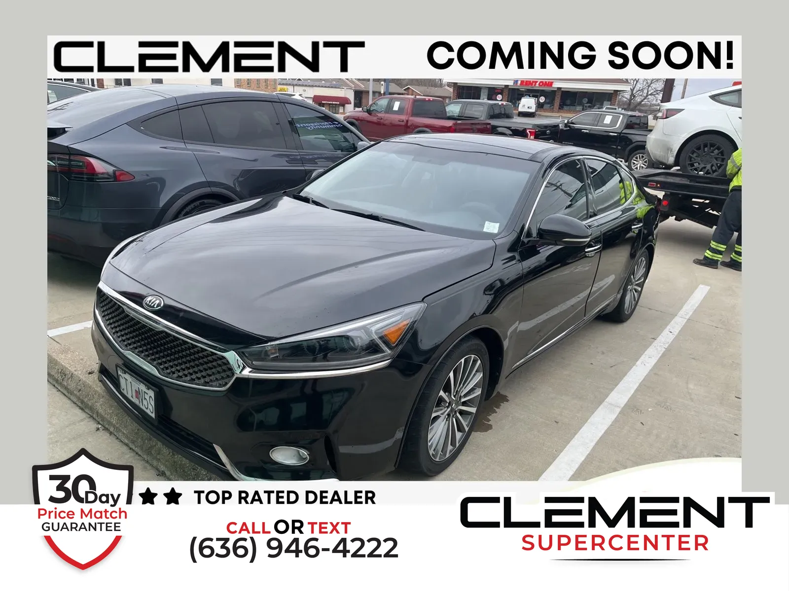 Black 2017 Kia Cadenza Premium for sale in Florissant, MO