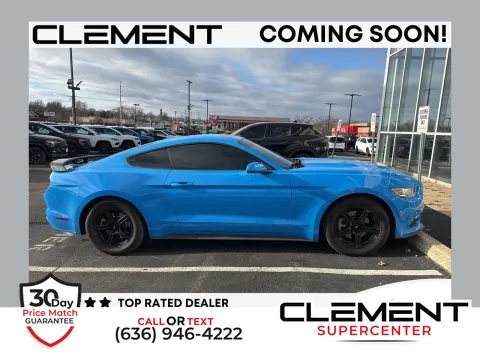 Blue 2017 Ford Mustang V6 for sale in Florissant, MO