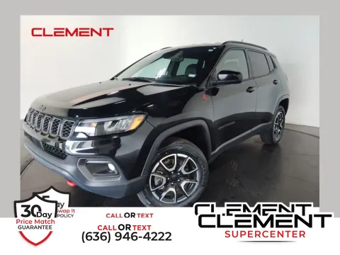 Black 2024 Jeep Compass Trailhawk for sale in Florissant, MO