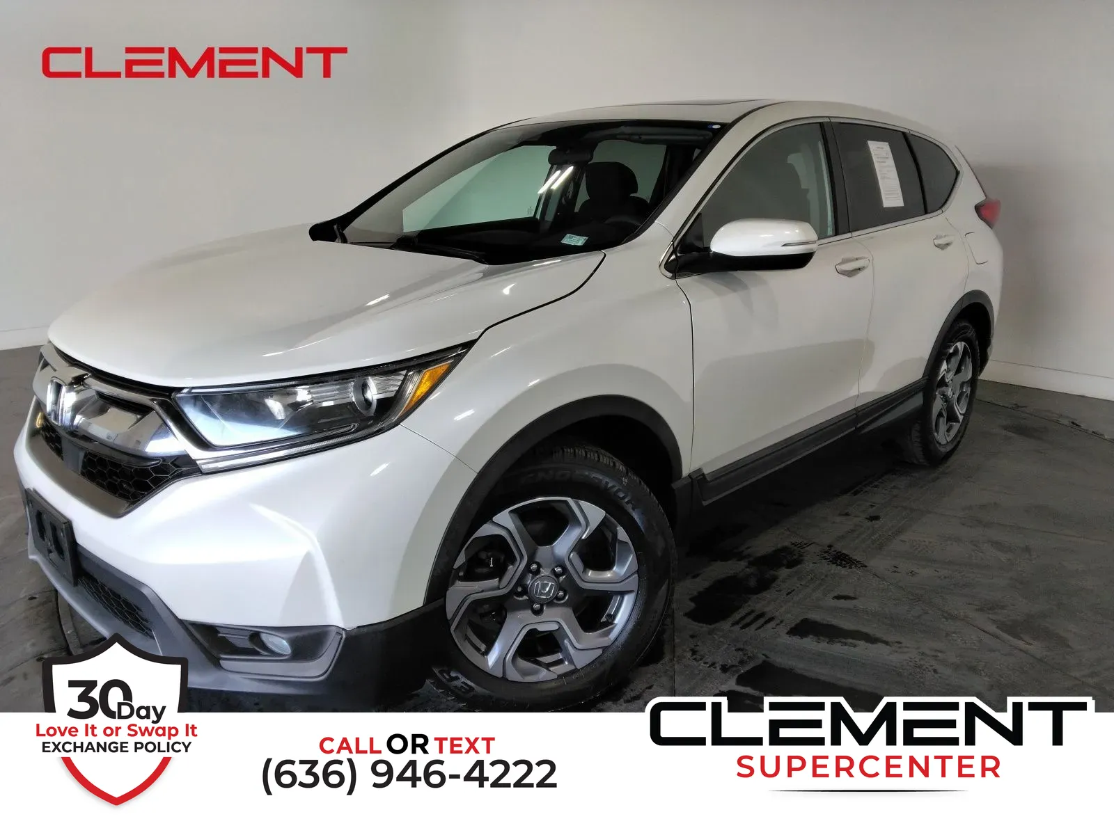 White 2018 Honda CR-V EX for sale in Florissant, MO