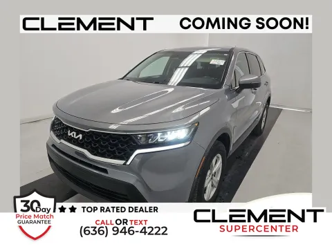 Silver 2023 Kia Sorento LX for sale in Florissant, MO