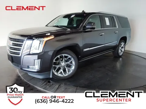 Gray 2016 Cadillac Escalade ESV Platinum Edition for sale in Florissant, MO