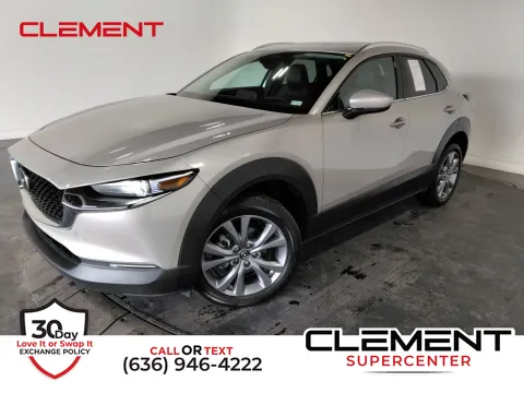 White 2024 Mazda CX-30 2.5 S Premium Package for sale in Florissant, MO
