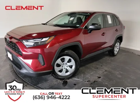 White 2024 Toyota RAV4 LE for sale in Florissant, MO