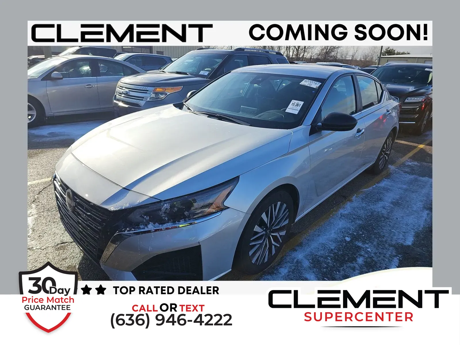 Silver 2024 Nissan Altima 2.5 SV for sale in Florissant, MO