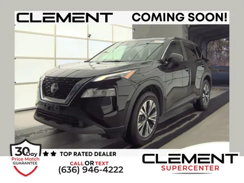 Black 2023 Nissan Rogue SV for sale in Florissant, MO