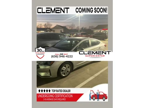 Silver 2020 Hyundai Elantra SEL for sale in Florissant, MO