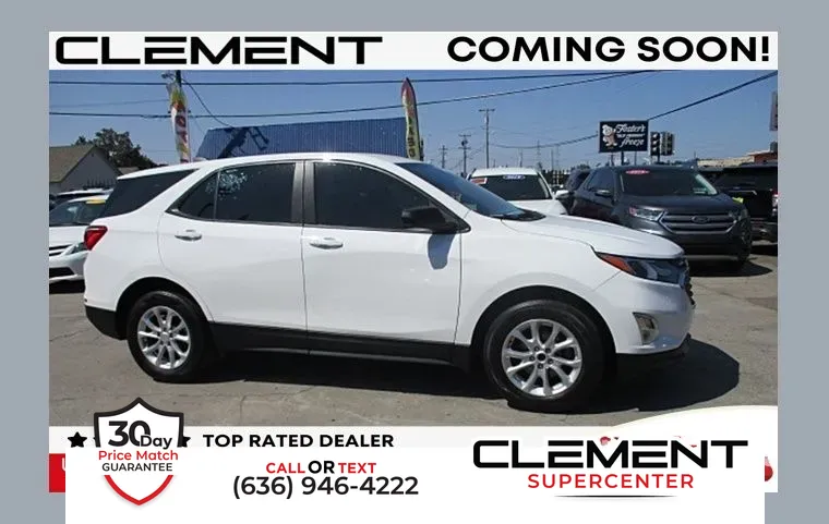 White 2020 Chevrolet Equinox LS for sale in Florissant, MO