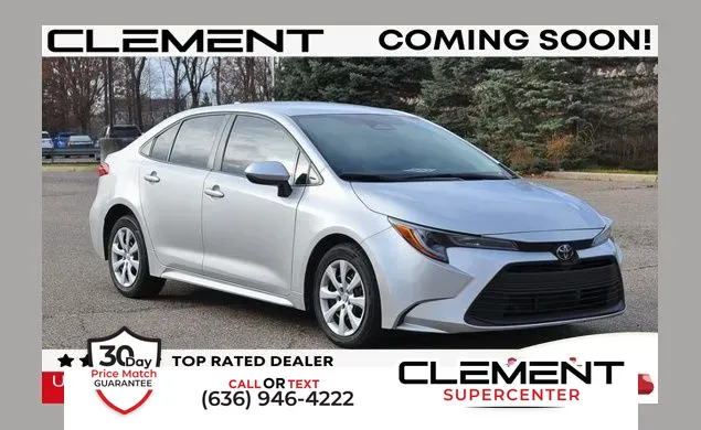 Red 2024 Toyota Corolla LE for sale in Florissant, MO