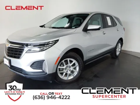 Silver 2022 Chevrolet Equinox LT for sale in Florissant, MO