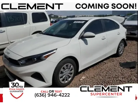 White 2023 Kia Forte LXS for sale in Florissant, MO