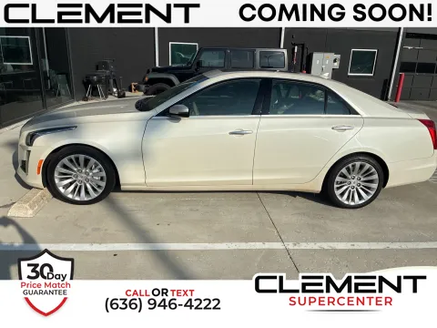 White 2014 Cadillac CTS 3.6L Luxury for sale in Florissant, MO