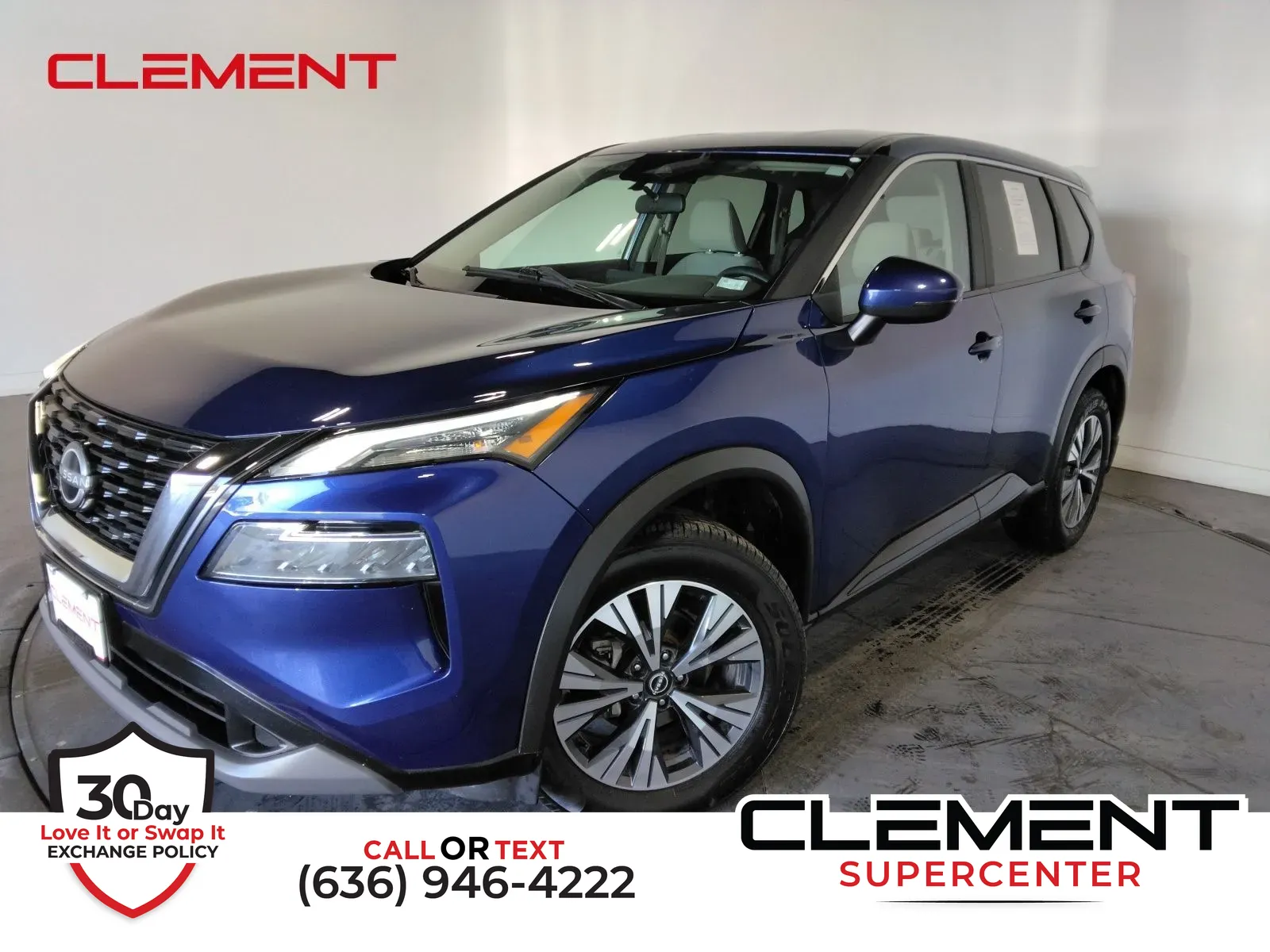 Blue 2023 Nissan Rogue SV for sale in Florissant, MO