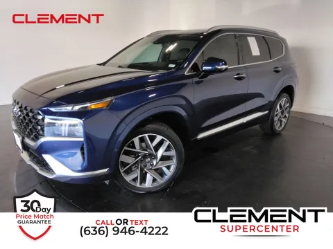 Blue 2022 Hyundai Santa Fe Calligraphy for sale in Florissant, MO